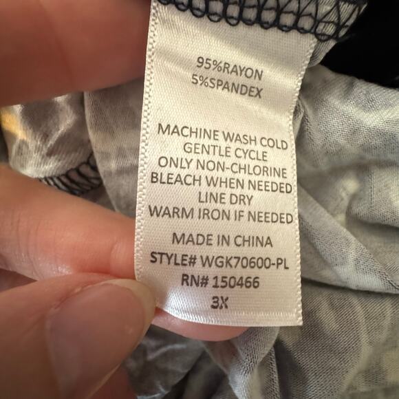 41 Hawthorn Elisse Knit Surplice Dress Women’s Large Navy Sleeveless NWT - Picture 6 of 7